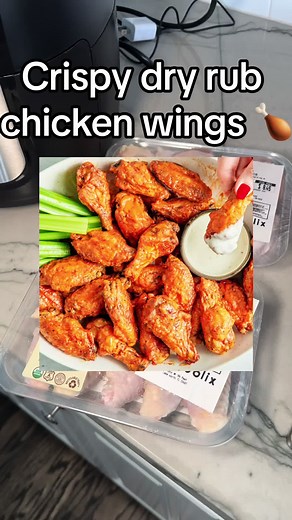 Quick and Easy Crispy Dry Rub Chicken Wings Recipe