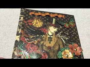 アルバム紹介☆graphic45 steampunk mini album ☆