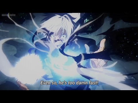 Gojo uses Curse Amplification Technique Blue Jujutsu Kaisen Season 2