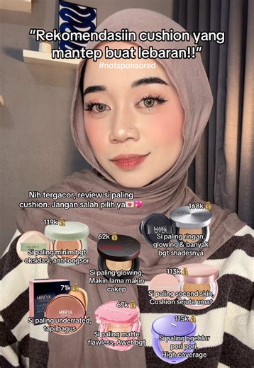 Rekomendasi Cushion Terbaik untuk Lebaran 2023