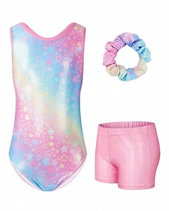 Girls Dance and Gymnastics Leotard,Hollow Back Sleeveless Leotard