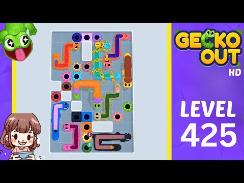 Gecko Out Level 425 Solution Walkthrough