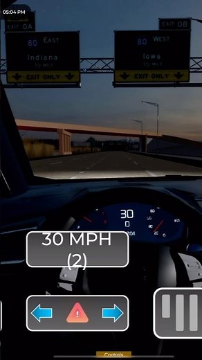 State of Illinois | Driving on the Freeway time lapse #illinois #driving #roblox