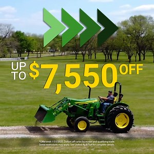 126 reactions · 9 comments | Power through every project this year with a John Deere Compact Tractor from United Ag & Turf. Don't miss these additional savings - ends January 31st! | United Ag & Turf | Facebook
