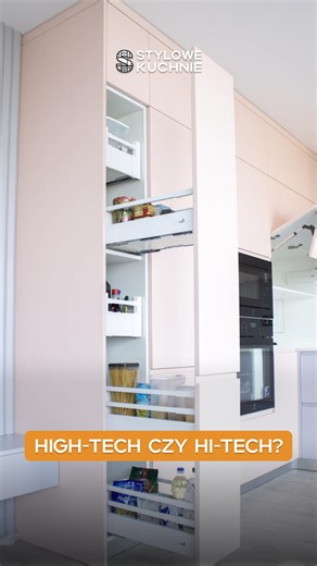 Kuchnie i szafki na wymiar | STYLOWE KUCHNIE | 📍 Warszawa on Instagram: "A u Was kuchnia hi-tech czy hi-tak?😁"
