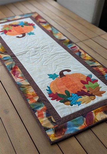 Fall Pumpkin Table Runner - Digital Pattern - Etsy