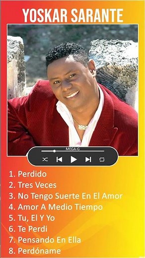 Yoskar Sarante MIX Grandes Exitos ~ Perdido #shorts