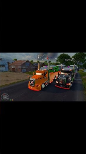 Extremo cuidado en esos topes para cuidar esas chuladas! 👻😍✌️ #americantrucksimulator #gameplay