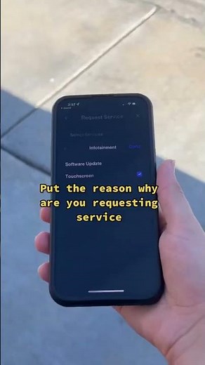 How To Schedule Maintenance Thru The TESLA App