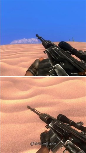 British Precision vs. Battlefield Chaos | AS50 Sniper Rifle | #farcry2 #ASMR #Reload #comparison