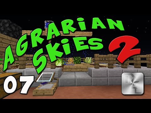 Agricraft Crossbreeding - Agrarian Skies 2 - Episode 7