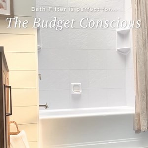 4.5K reactions · 559 shares | The bath you’ve always wanted doesn’t have to break the bank! Bath Fitter offers numerous design options to suit your style and your budget. | Bath Fitter | Facebook