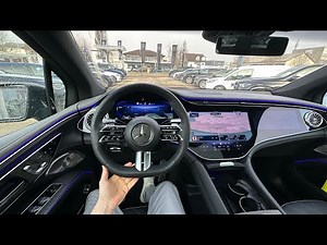 2023 Mercedes EQS SUV 580 Test Drive POV | Ambience Binaural Sound