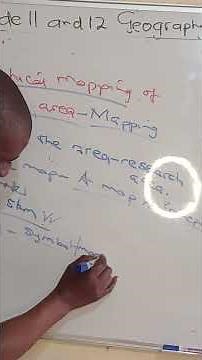 Grade 12 Geography Research Mapping Snippet