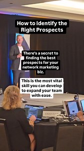 The best prospects?⁠ ⁠ They’re the folks who are entrepreneurial, have a drive to succeed, and already love network marketing as a business model.⁠ ⁠ Kinda obvious, right?⁠ ⁠ Doesn’t that sound way better than trying to convince someone they should want more out of life... and then have to sell them on how your opportunity is their golden ticket?⁠ ⁠ Makes me tired just thinking about it, haha!⁠ ⁠ Here’s the deal...⁠ ⁠ You can exhaust yourself pulling rabbits out of your “objection handling hat” 