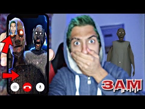DO NOT FACETIME GRANNY CHAPTER 2 AT 3AM!! *OMG SHE ACTUALLY CAME TO MY HOUSE IN REAL LIFE*