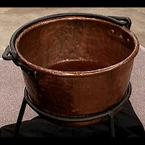 J.P. Schaum Apple Butter Copper Kettle