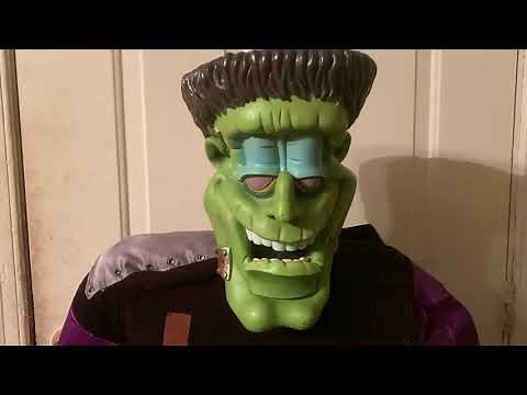 Gemmy Halloween animatronic Lifesize Dancing Frankenstein