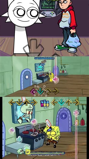 FNF: Krusty Karoling with SpongeBob Mods