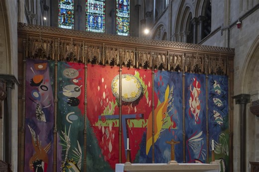 Chichester Cathedral celebrates 60th anniversary of Piper’s iconic tapestry