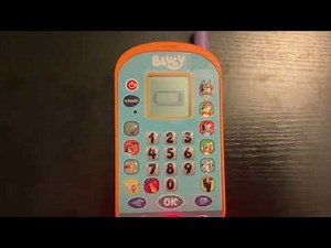 VTech - Bluey Ring Ring Phone On Low Batteries
