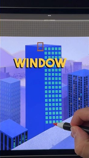 Using the transform tool to properly use window brushes.