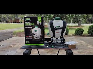 Scott's Lithium Ion Power Wand Backpack Sprayer 4 Gallon 2in1