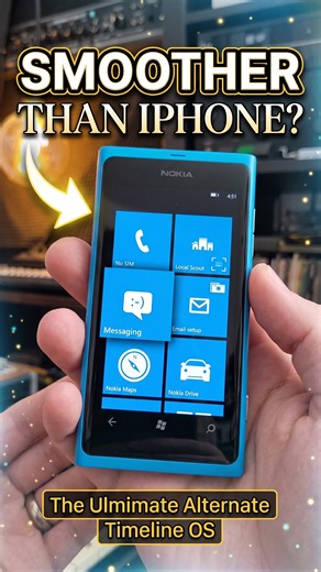 2012, Nokia Built The Smoothest Phone On Earth 😳#shorts