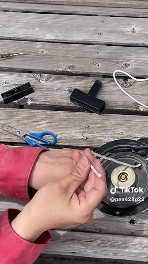 スターターロープ交換〜続き〜 #管理機 #修理 #スターター #メンテナンス