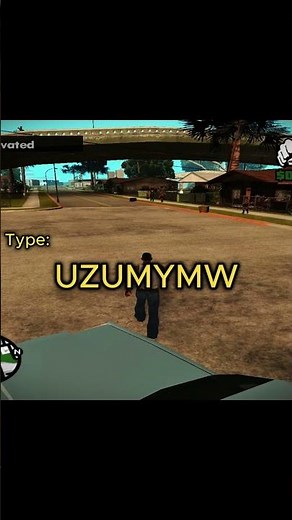 1 Gun 🔫 cheat code for GTA San Andreas Game Video #trending #gaming #short #gtasanandreas #gameplay