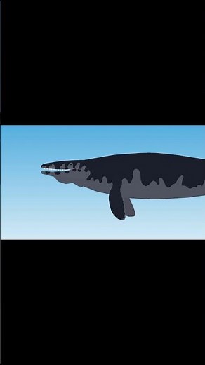 The sound that mosasaurus could've made...☠️(stick nodes animation)#jurassicworld #reptile