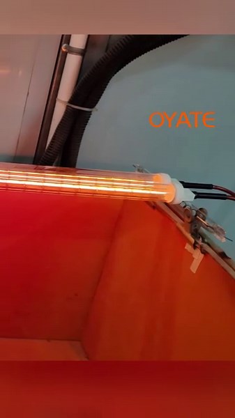 800mm 240v 400w Jacketed halogen heat lamps quartz infrared heating lamps