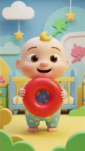 Fun Color Stacking Challenge! 🌈 Red, Yellow & Blue Rings #Shorts