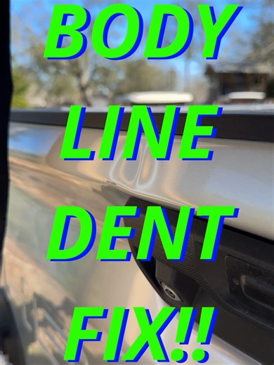 How Paintless Dent Repair (PDR) works 🚘✨ Hot glue tabs are gently attached to the dent to pull the metal back out. Metal rods are used from behind the panel to slowly reshape the dent from the inside 🛠️ Small taps with a precision hammer smooth out high spots for a factory-like finish 🔨 No paint. No fillers. Just careful technique and clean results 👌 #rickdentrepair #paintlessdentrepair #houston #dentremoval #automotive #pdr #cars #repair #fast #haildamage #dentrepair #rickpdr #mobilepaintin