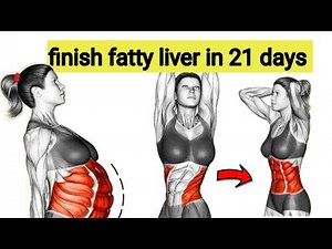 5 minute simple and easy exercises for fatty liver||abdominal exercises