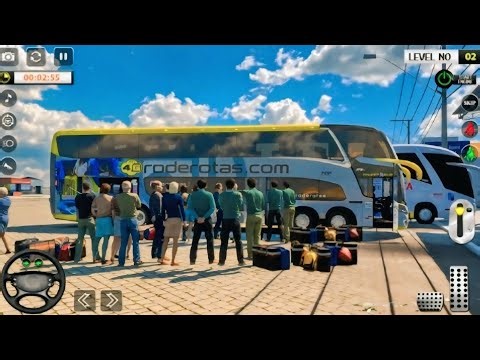 Bus Drive Simulator Game | Coach Bus Simulator 3D - Android Gameplay
