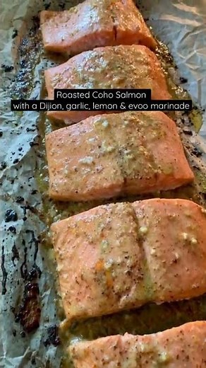 Roasted Coho Salmon