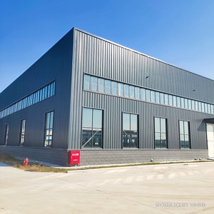 [Hot Item] Fast Build Prefab Customized Construction Metal Building Light Steel Structure Factory Building