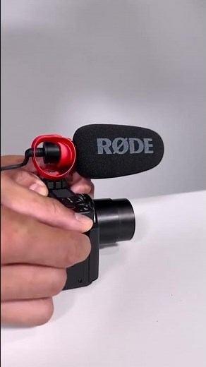 Vlogger rig setup using the RØDE #VideoMicroII and Sony ZV-1 #shorts