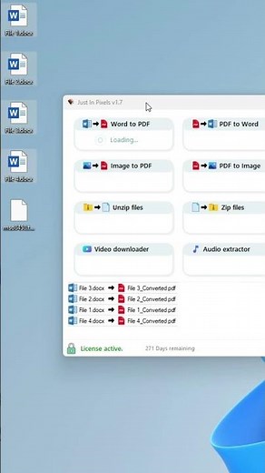 Convert Multiple Word Documents to PDF in Seconds | Free Drag & Drop (JustInPixels.com)