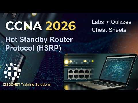 CCNA 200-301 Course | IP Routing | Hot Standby Router Protocol (HSRP)