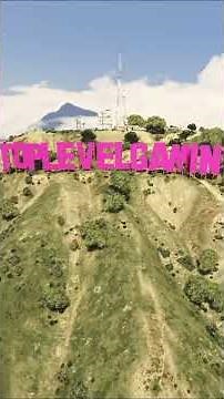 "Creating a Custom Vinewood Sign replacement GTA 5 RP FIVEM" #gta #cardealer #gtaonl #vinewod sign