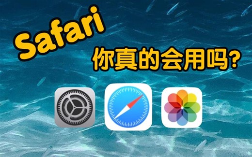 你真的会用Safari吗？来看看这几种用法！
