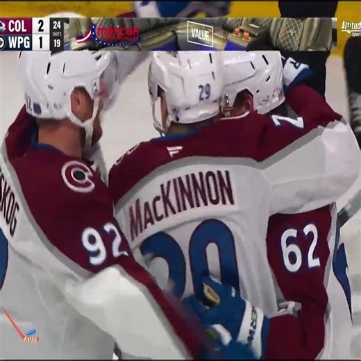 FINAL: Colorado Avalanche 3 - 2 Winnipeg Jets