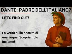 DANTE: È Davvero il Padre della Lingua Italiana? ✨ | Scopriamolo Insieme (Italiano Avanzato)