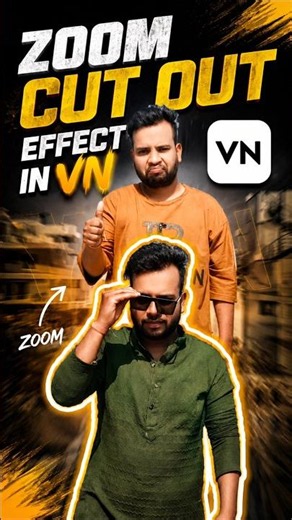 zoom cut out effect in vn #shorts #editing