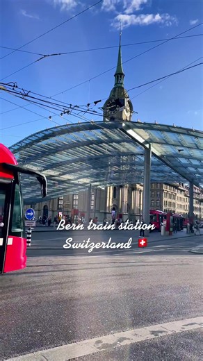 Exploring Bern Train Station in Switzerland