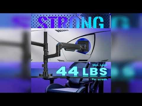 Review: ARES WING Dual Monitor Arm Desk Mount for 17-49 Inch Ultrawide Monitors, Heavy Duty Du...