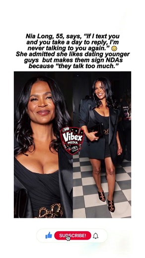 Nia Long, 55, Says Text Her & Take A Day To Reply? "I'm Never Talking To You Again" 😂 #nialong #fyp