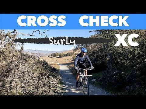 Surly Cross Check first dirt ride. I run a 1x11 drivetrain.